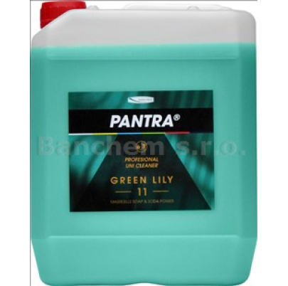 PANTRA PROFESIONAL 11 (water bay, green lily, red feeling) univerzálny čistič  na plochy a povrchy marsejske mydlo, vosk - 5 L