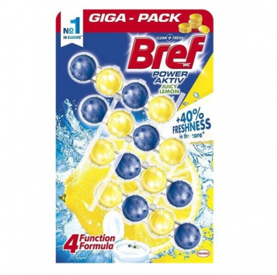 BREF WC záves 4x50g mega pack