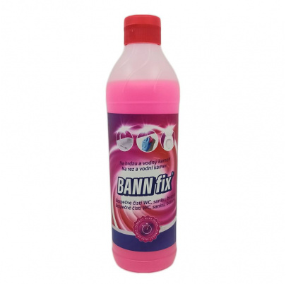 BANN FIX čistiaci prostriedok na toaletu a sanitu - 500 ml