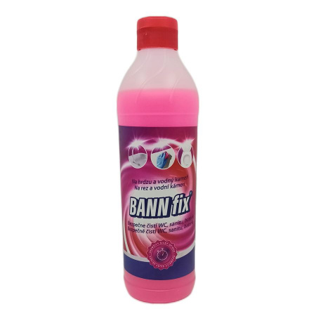 BANN FIX čistiaci prostriedok na toaletu a sanitu - 500 ml