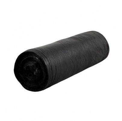 Vrecia 500x600 mm 35l / 50ks rolka čierne mikroténové HDPE