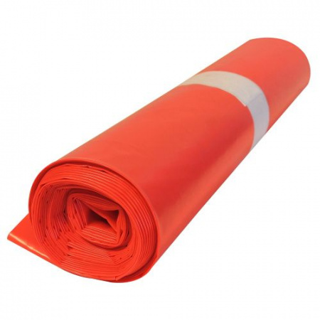 LPDE vrecia 120l 700x1100, 70 mikr. 25 ks/rolka červené (kovy,tetrapaky)