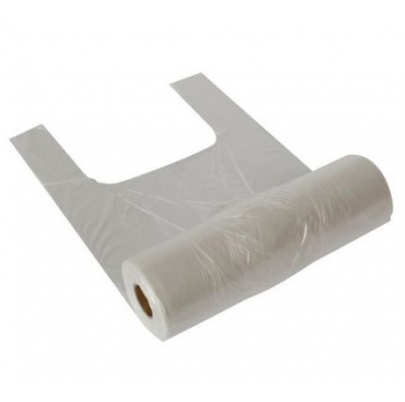 Taška mikroténová, HDPE, 5 kg, 170 ks rolka, Transparentná