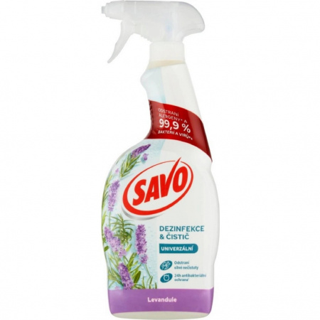 SAVO bez chlóru 700 ml s MR - levanduľa