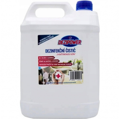 DEZIPOWER dezinfekčný prostriedok bez chlóru a alkoholu 5L bandaska
