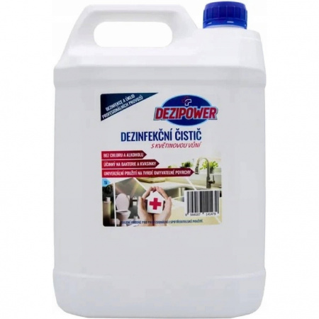 DEZIPOWER dezinfekčný prostriedok bez chlóru a alkoholu 5L bandaska