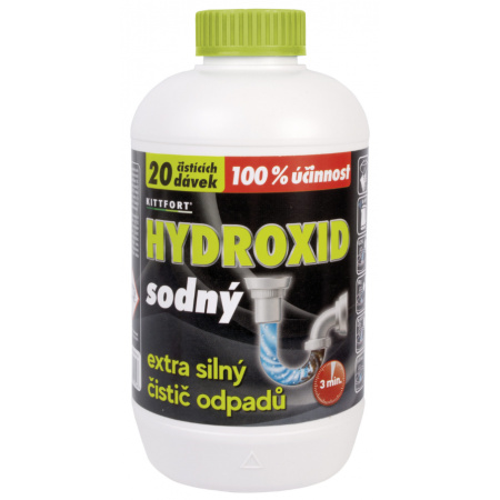 HYDROXID SODNÝ 1 kg