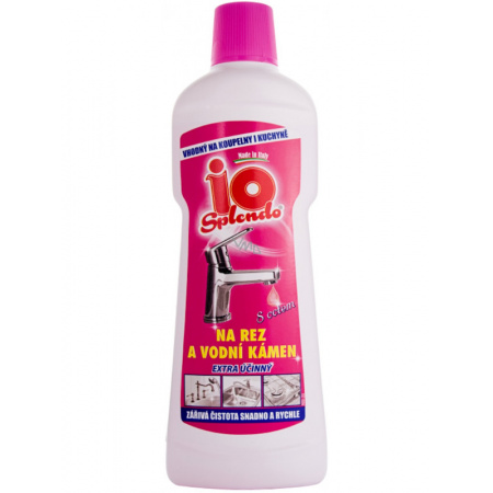 IO SPLENDO 750 ml na hrdzu a vodný kameň s octom - ružový