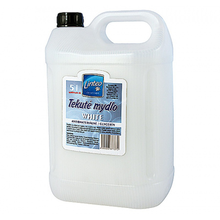 LINTEO tekuté mydlo 5 L - biele