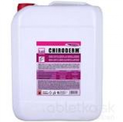 CHIRODERM tekuté mydlo s antibakteriálnou prísadou - 5 L