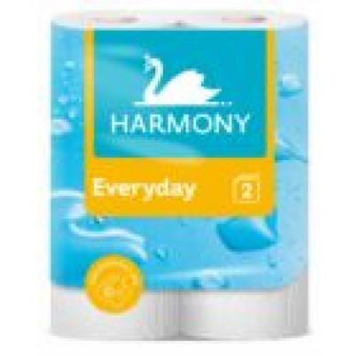 Kuchynské utierky HARMONY Everyday 2x 11m/bal,  2 vrstvy,