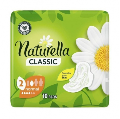 NATURELLA 10 ks  - hygienické vložky Classic normal