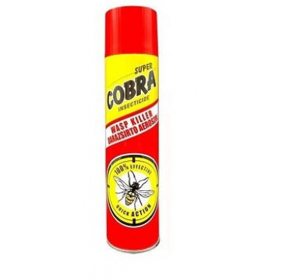 COBRA spray 400 ml - na osy a sršne - červený