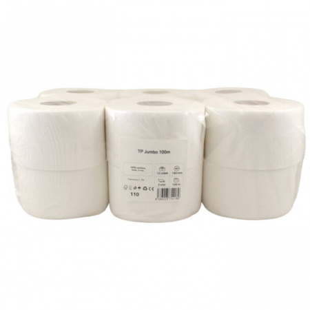 Toaletný papier Mini Jumbo 19, 2 vrstvy, 100 m 