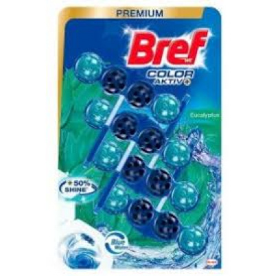 BREF WC Premium Color Aktiv 4 x 50 g - farbiaci