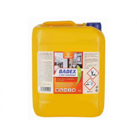 SATUR BADEX 5 l tek. dezinf. a bieliaci prostriedok s vôňou eukalyptu