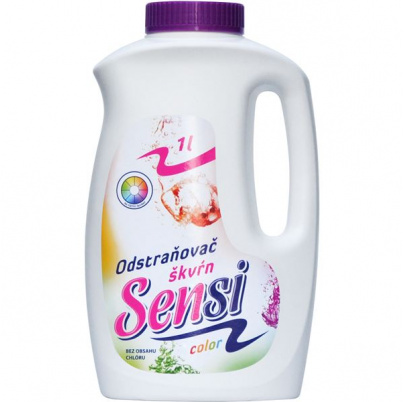 SENSI odstraňovač škvŕn 1000 ml color