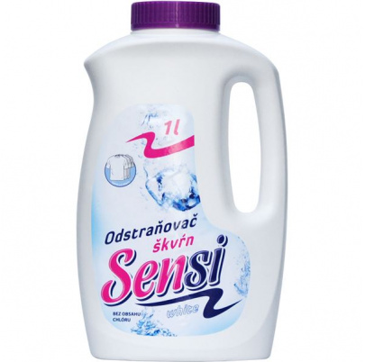 SENSI odstraňovač škvŕn 1000 ml white