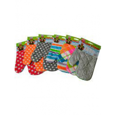 Kuchynské rukavice 1 pár teflónové s magnetom