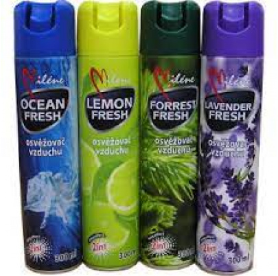 MILÉNE osviežovač vzduchu (forrest, lemon, ocean, levander) - 300 ml