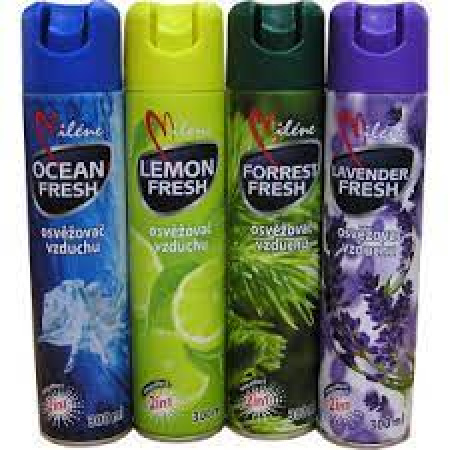 MILÉNE osviežovač vzduchu (forrest, lemon, ocean, levander) - 300 ml