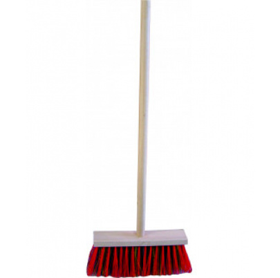 Metla priemyselná 25 cm s násadou 120 cm