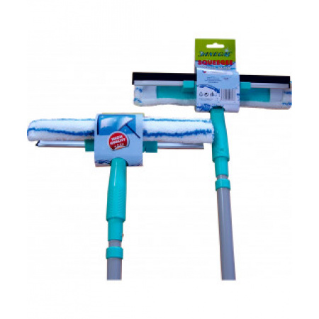 Stierka s mopom 31 cm s tel. tyčou 150 cm