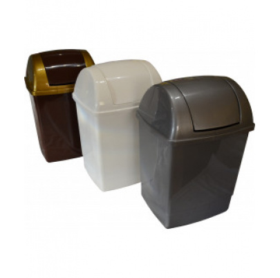 Kôš odpadkový 12 l plastový hranatý