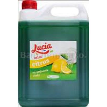 LUCIA EXTRA saponát na riad (citrón, orange) - 5 L