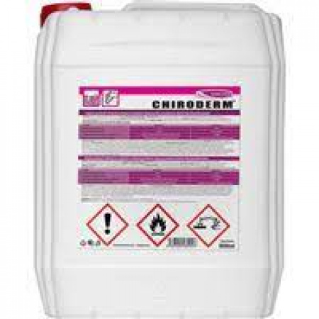 CHIRODERM alkoholový prípravok na hygienickú dezinfekciu rúk - 5 L bandaska
